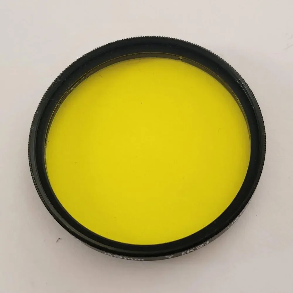 Hoya Y(K2) 49mm Yellow Camera Lens Filter Japan Monochrome B&W Contrast